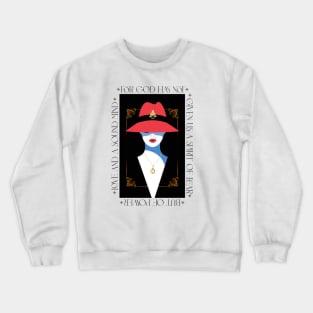 ART DECO LADY Crewneck Sweatshirt